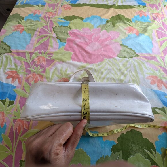 Nike Bag Sport Gym Yoga Water Resistant Zip Closure White Unisex 14x14x5 - Picture 4 of 16